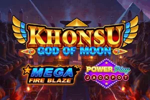 Playtech : Mega Fire Blaze: Khonsu God of Moon PowerPlay Jackpot - RICHES138