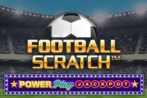 Playtech : Football Scratch PowerPlay Jackpot - RICHES138