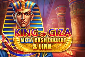 Playtech : King of Giza: Mega Cash Collect & Link - RICHES138