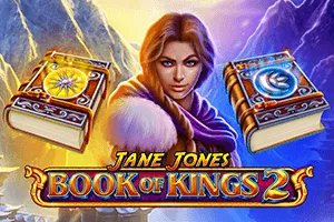 Playtech : Jane Jones In Book Of King 2 - RICHES138