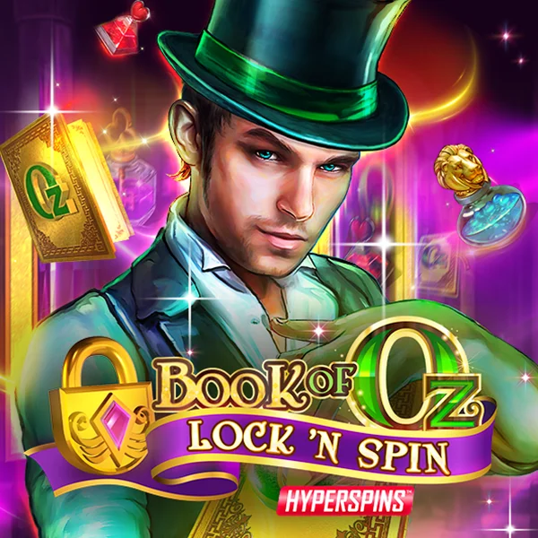 Microgaming : Book of Oz Lock N Spin - RICHES138