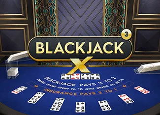 Blackjack X 3 - Azure - RICHES138