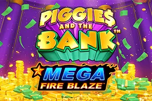 Playtech : Mega Fire Blaze: Piggies and the Bank™ PPJP - RICHES138