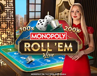 MONOPOLY Roll em - RICHES138