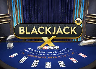 Blackjack X 16 - Azure - RICHES138