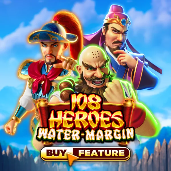 Microgaming : 108 Heroes Water Margin - RICHES138
