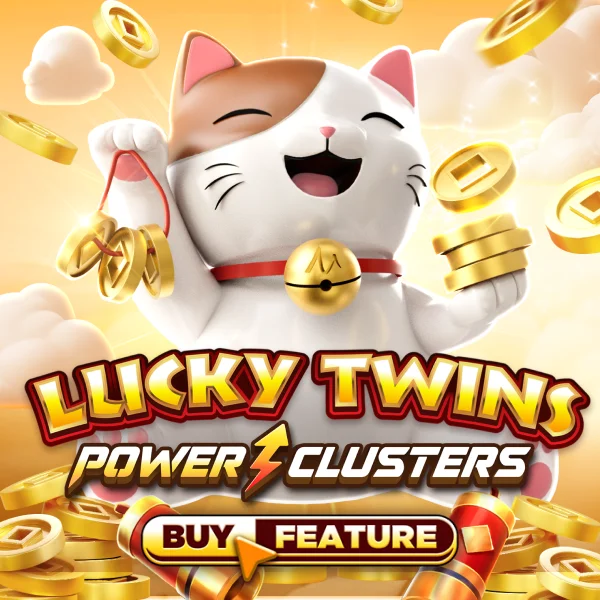 Microgaming : Lucky Twins PowerClusters - RICHES138