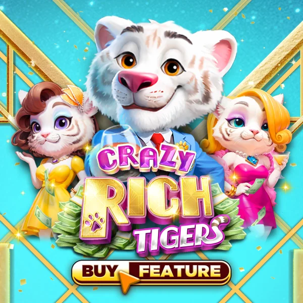 Microgaming : Crazy Rich Tigers - RICHES138